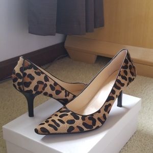 Calvin Klein Leopard Print Heels